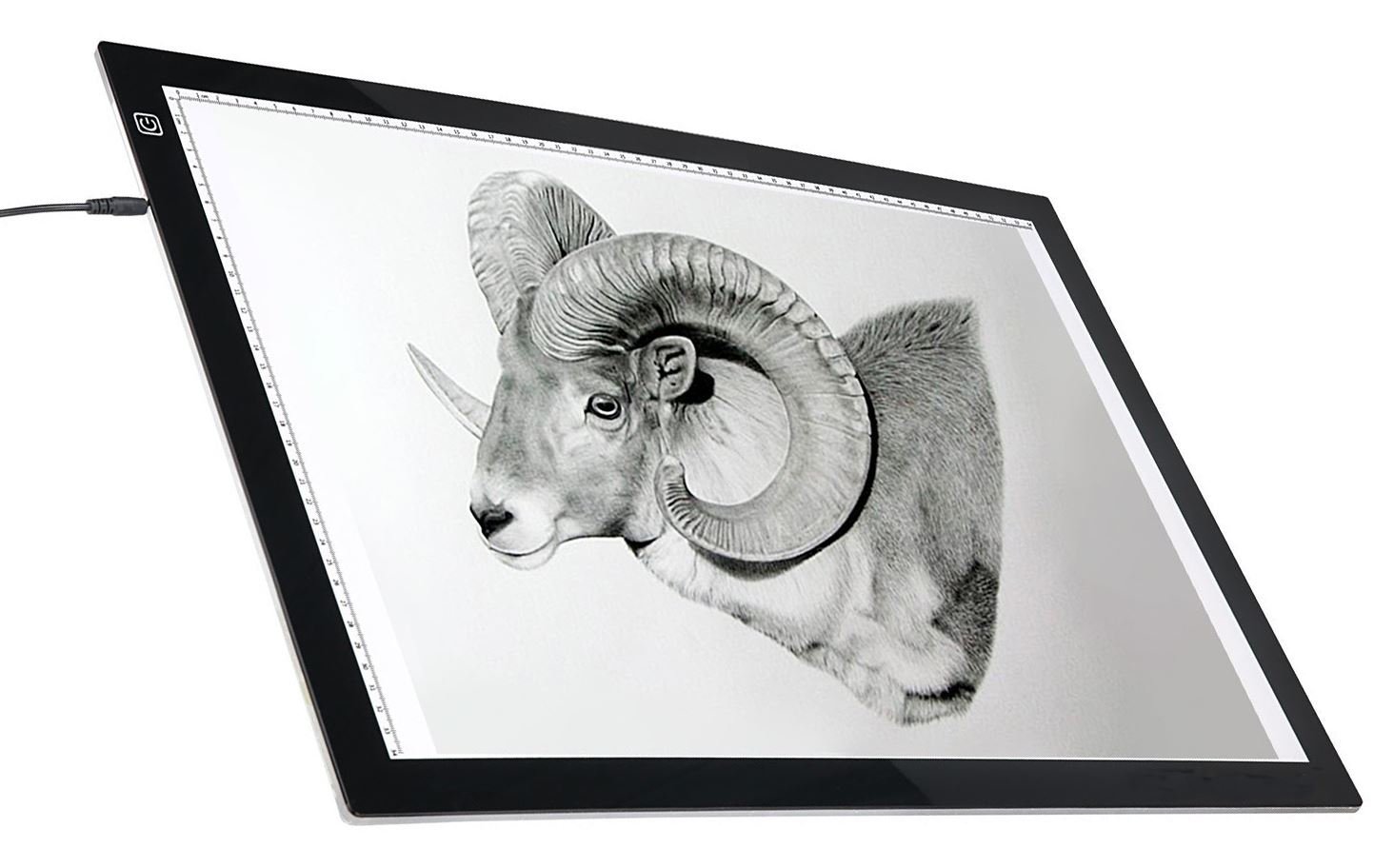 SHINE LED DRAWING BOARD/LIGHT BOX A4 USB POWER TRACING PAD FOR ANIMATION,TATTOO TRACING, CRAFT PROJECTS, FABRIC DESIGN, PHOTOGRAPH,FILM AND X-TRAY