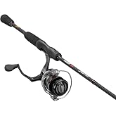 Lew's Laser SG Spinning Reel and Fishing Rod Combo, 6-ft, Size 200 Reel | 8-Bearing Reel with Zero Reverse Clutch &amp; Premium IM6 Graphite Rod
