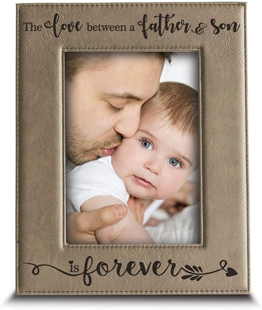 father son picture frame