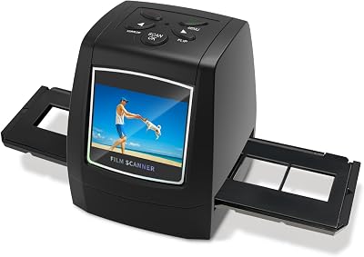 DigitConvert Mini Digital Film & Slide Scanner 5/10MP 2.4 LCD USB