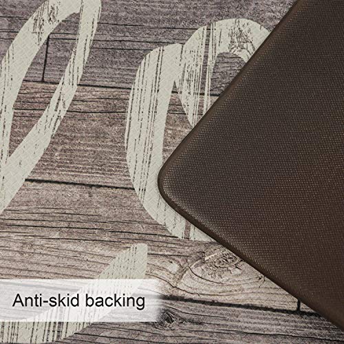 FRESHMINT Farmhouse Kitchen Mats Cushioned AntiFatigue Comfort Mat for
