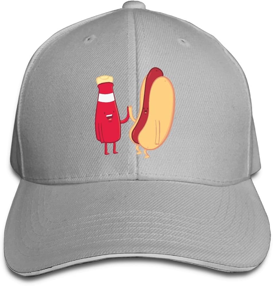 hot dog baseball hat