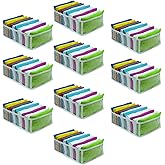 Kit 10 Colmeia Organizadora de Camisetas Branco - Organizalux