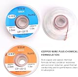 Solder Wick Braid 1.5m x 2.5mm No-Clean Desoldering Wire view 6