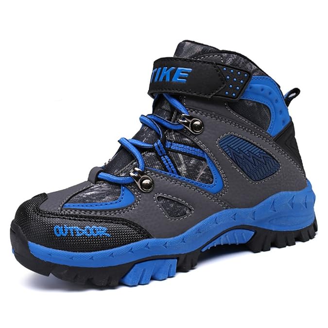 Elaphurus Kinder Baumwollschuhe Schnee Stiefel Winterstiefel Warmfutter Wanderschuhe Wanderstiefel Jungen Mädchen