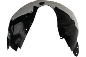TRQ Front Right Inner Fender Liner Passenger Side Compatible with 2013-2016 Ford Fusion FO1249159
