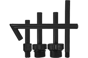 FOYTOKI 5pcs Pneumatic Transmission Oil Filler Pump Adapters Manual Fluid Extractor Pump for Car ATF