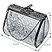 J Devlin - Vintage Glass Purse Trinket Box Decorative Jewelry Keepsake - Box 515