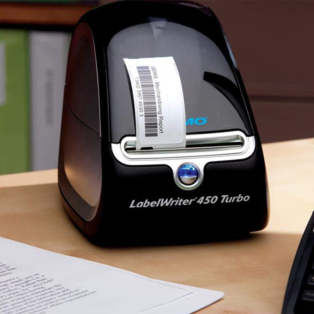 Printholic - Compatible 30336 Adress Labels 1" x 2-1/8" Replacement Labels Compatible for DYMO Labelwriter 450, 450 Turbo, 4XL Multipurpose Labels for Barcode Shipping (12Rolls, 500 Labels/Roll) : Office Products