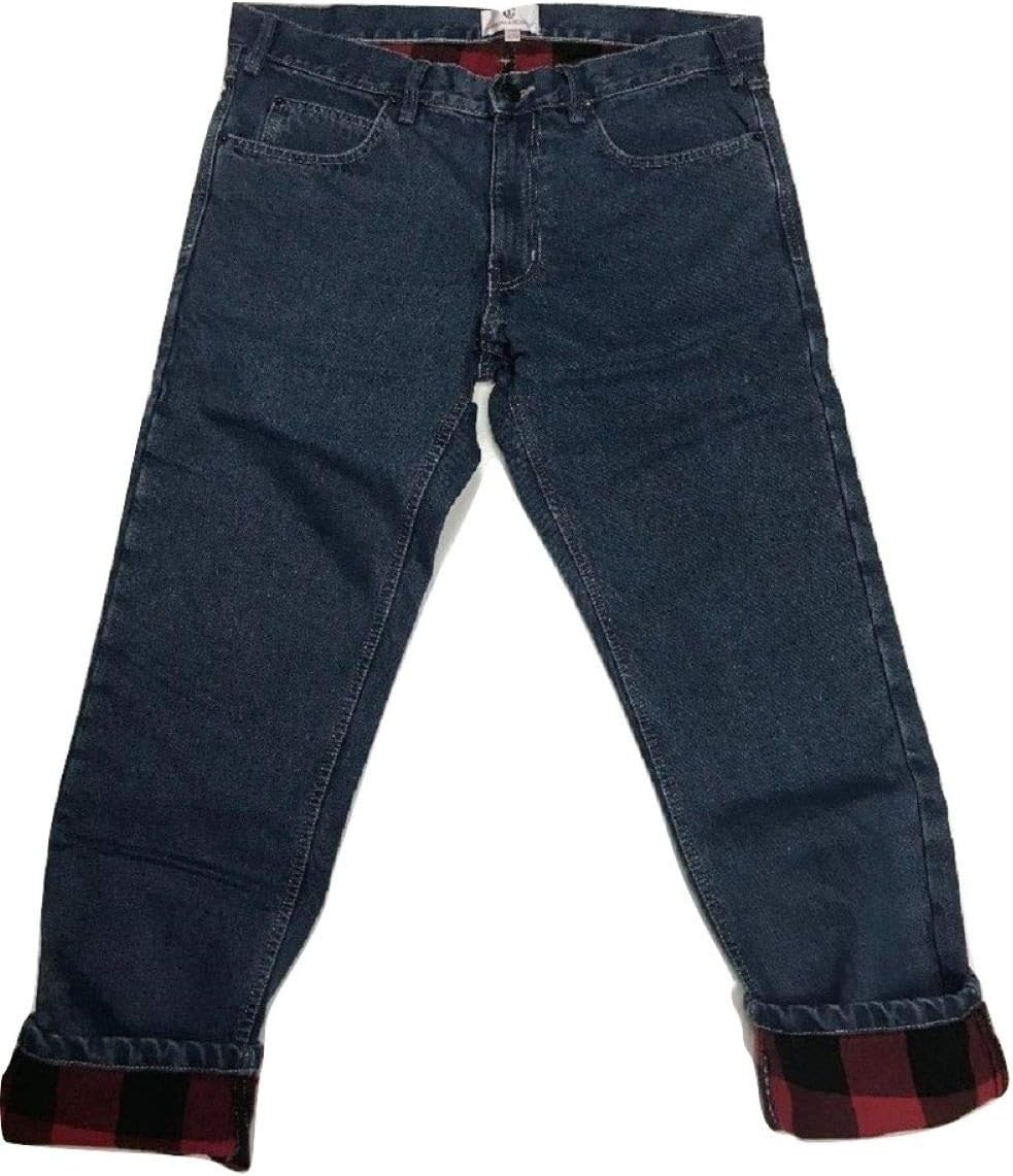 Insulated Gear Men's Flannel Lined Jeans