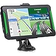 GPS Navigation for Car, Truck, RV With 7 Inch Display - 2025 Maps (Free Lifetime Updates), Commercial Drivers GPS Navigator, Semi Trucker Navigation System, Custom Routing