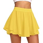 JoyGirl Tennis Skirt for Women with Shorts Pleated Golf Skort High Waist Workout Athletic Running Skorts Skirts with Pockets