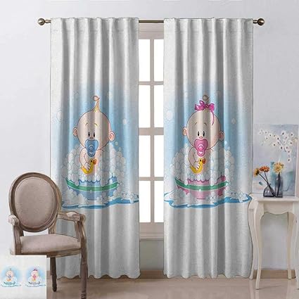 Amazon Com Youpinnong Gender Reveal Curtains Unique Cute Girl