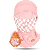 Sukeen Kids Winter Balaclava Ski Mask for Girls Boys Breathable Face Mask Warmer Face Cover with Neck Gaiters for Outdoor