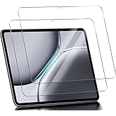 Orzero (2 Pack) Compatible for OnePlus Pad 2 2024 12.1 inch Tempered Glass Screen Protector Protector De Pantalla 9H High Definition Anti-Scratch Bubble-Free