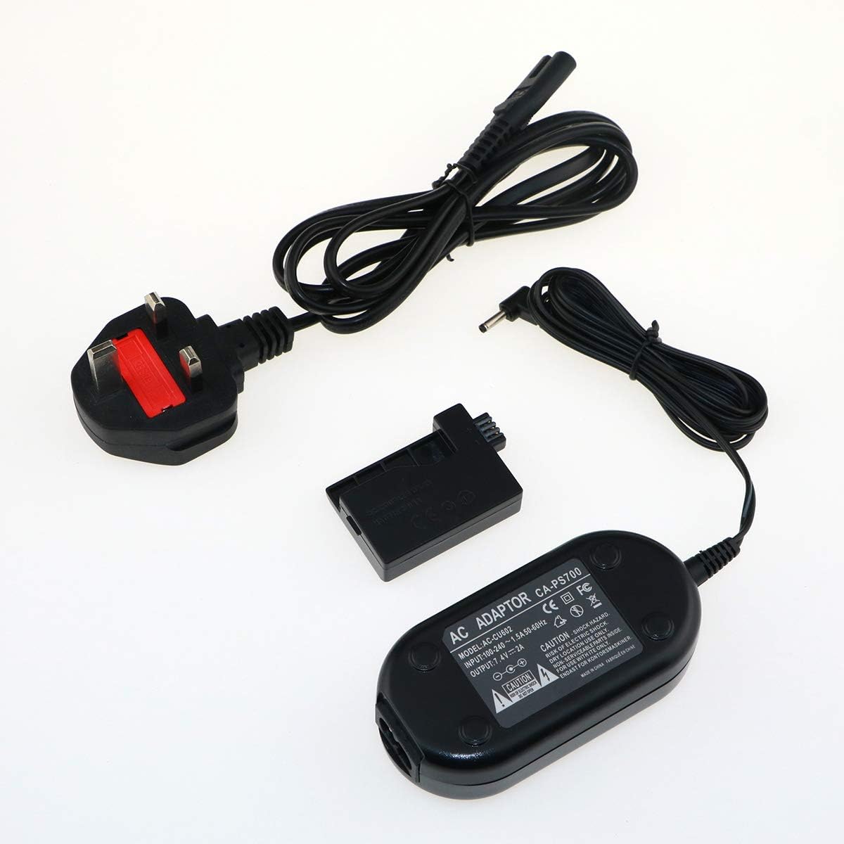 Glorich ACK-E5 replacement AC Power Adapter kit for Canon EOS Rebel XSi XS T1i 450D 500D 1000D Kiss F X2 X3 DSLR Cameras