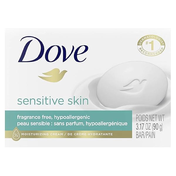 DOVE BAR SOAP FOR SENSITIVE SKIN 3.15 OZ (PACK OF 10)
