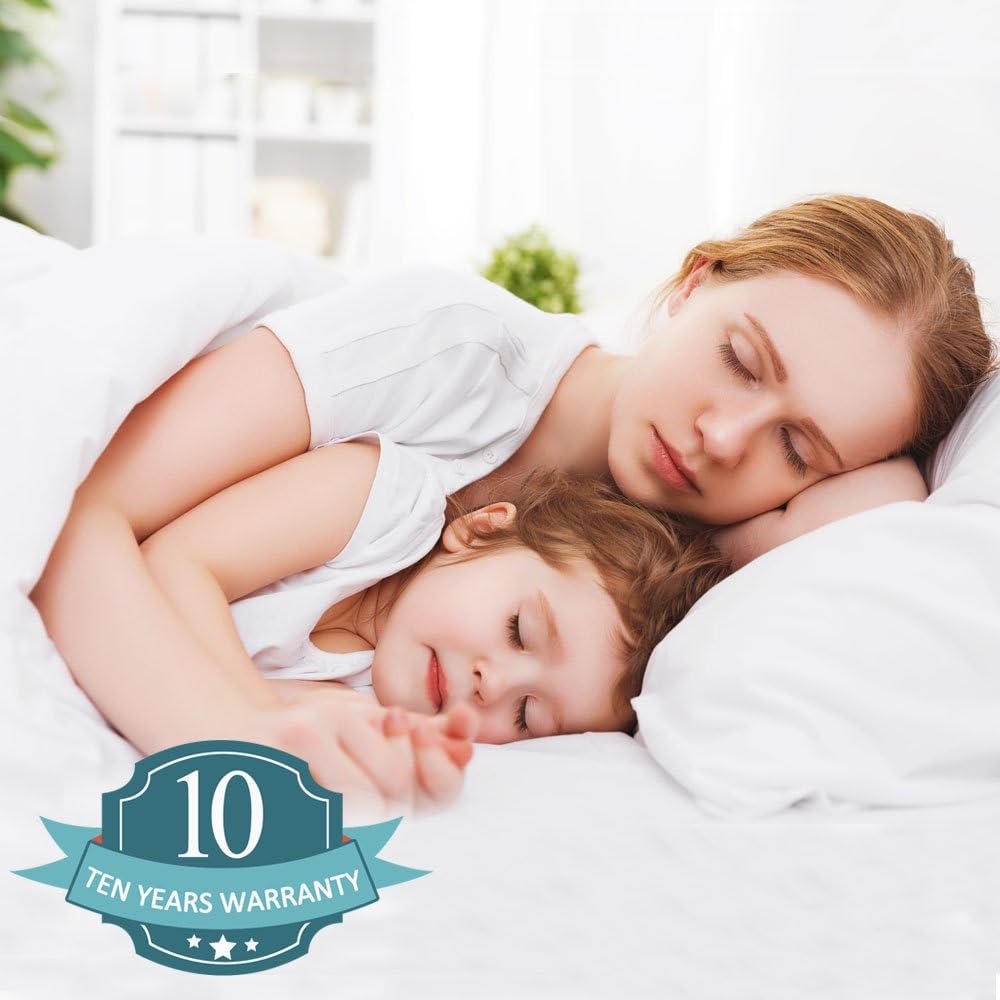 Bedecor Zippered Encasement Six Sides Waterproof, Dust Mite Proof, Bed Bug Proof Breathable Mattress Protector - King Size: Home & Kitchen