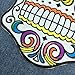Large Sugar Skull Iron on Patches, 7.1”x10” Floral Calavera Day of The Dead Embroidered Jacket Patches, Día De Los Muertos Skull Motorcycle Appliqued Patch on Jeans