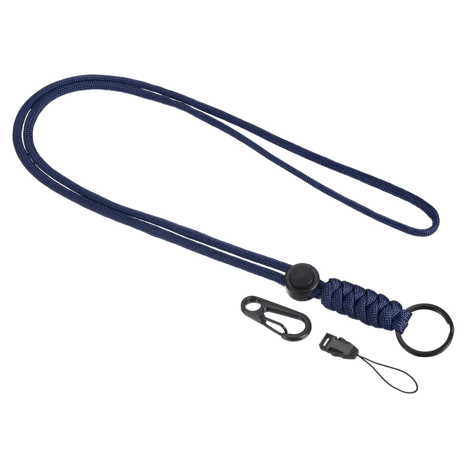 PATIKIL Badge Lanyard With Metal Clasp - Neck Strap For ID Cards, Keys, Whistles & Tools
