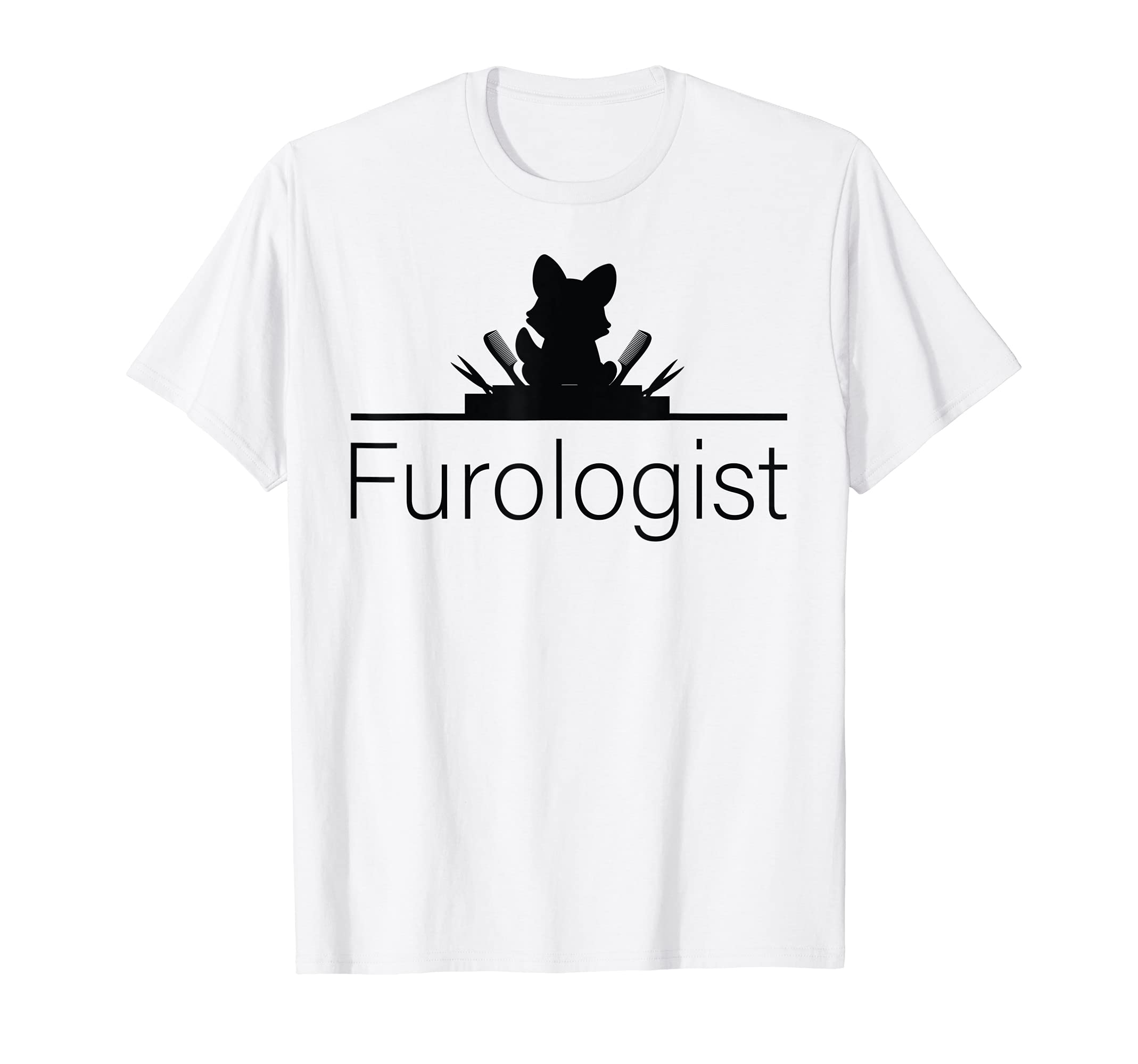 Furologist - Funny Dog Care Grooming Cuddler Groomer T-Shirt