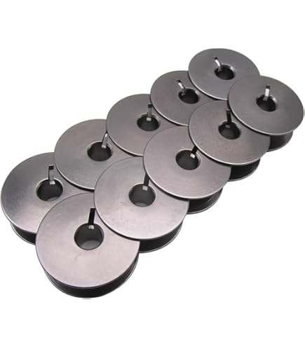 CKPSMS Jumbo-Spulen 50 Stück - Kompatibel Mit Janome HD9 Version 2