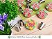 Baking supplies set 25 pcs - Russian piping tips newest patterns - big size 9 flower icing tips and 3 Malaysia pastry nozzles with accessories included in Cake decorating set