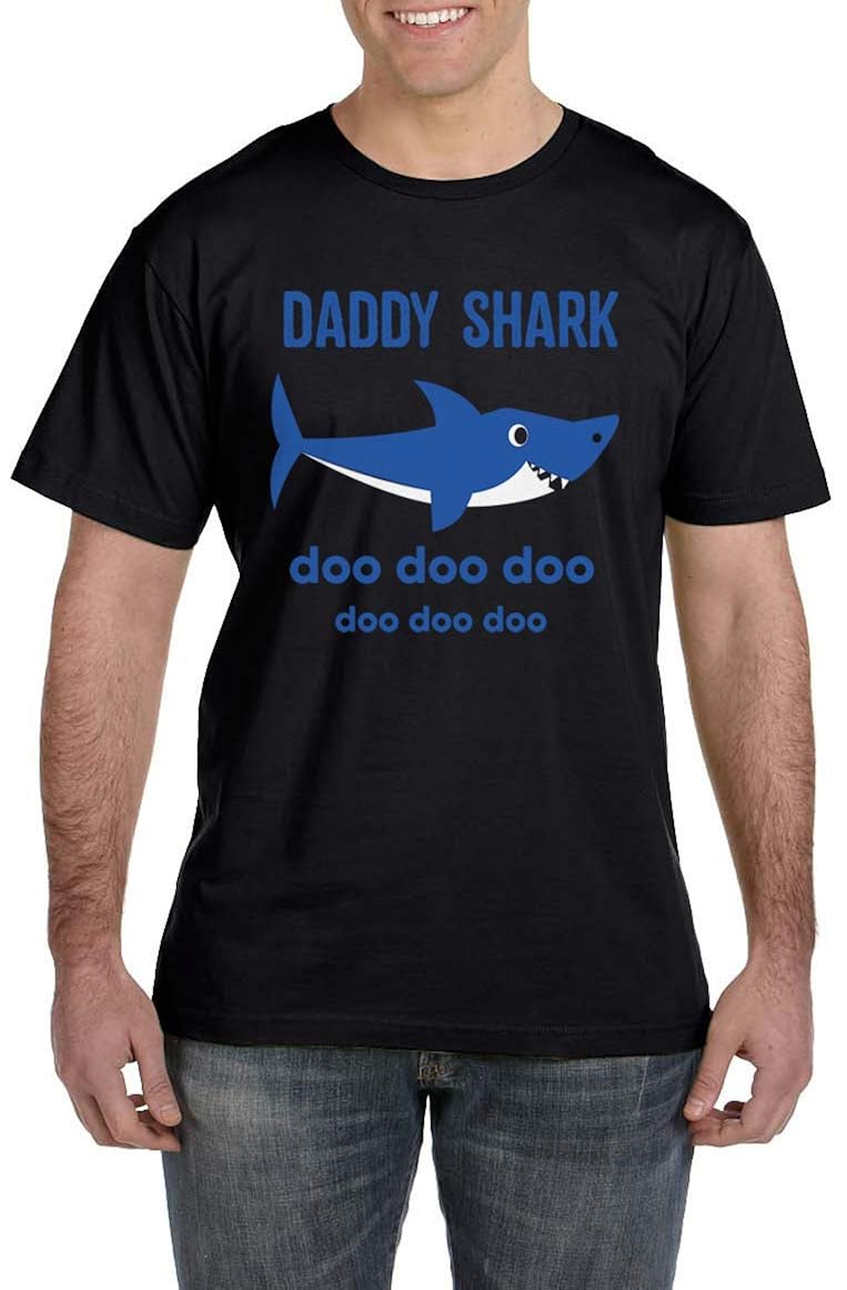 Mommy Shark & Baby Shark Women's T-Shirt & Infant Bodysuit Matching Set