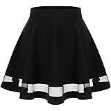 black skater skirt amazon