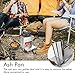 XUYIDAN Camp Stove, Picnic BBQ Cooker, Potable Folding Stainless Steel Backpacking Stove for Outdoor Indoor Garden Backyard Cooking Camping Hiking Beach Picnics Tailgating with Handle Bag
