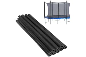 Trampoline Pole Foam Sleeves,12Pcs Pole Covers Replacement 88cm Length Waterproof Round Tube Protective Trampoline Spring Cover Padding, Foam Tubing Protective Trampoline Net Pole