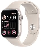 Amazon.com: Apple Watch SE 2nd Gen (GPS, 40mm) - Starlight  display picture 3