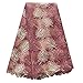 pqdaysun African Lace Fabric Swiss 5 Yards 2019 Nigerian Lace French Beaded Tulle Fabric Wax Fabric for Wedding Party