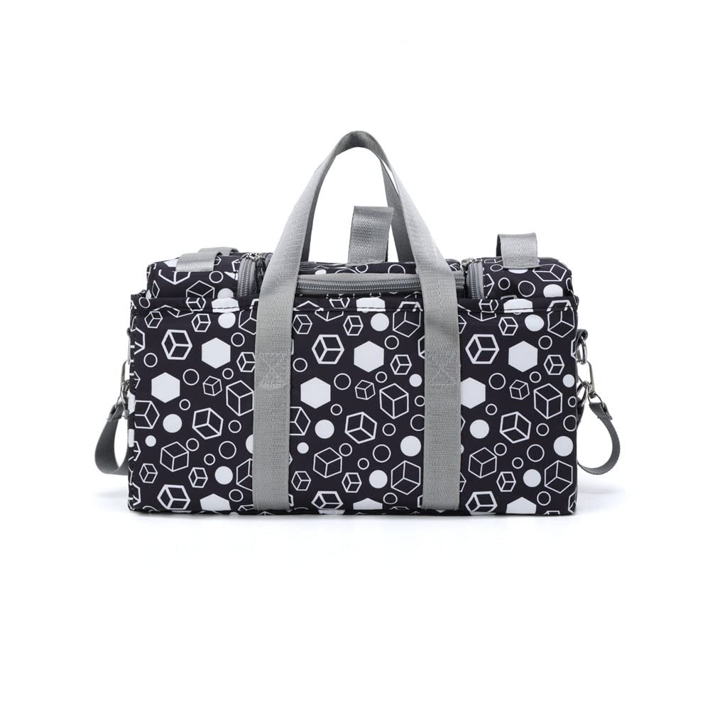 DZOZO Buggy Pram Bag Organiser Multifunctional Baby Pram Storage Bag Mummy Bag Universal Organiser Five-piece Mummy Package Bag Carry On Handbag Buggy Storage Bag Diapers Bag with Pram Hooks