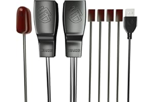 SZBJ IR Repeater,IR Remote Control Extender,Infrared Repeater System,Apply to Cat6/Cat5e/Cat8 Ethernet Cable Connection(Four Head ir emitter)