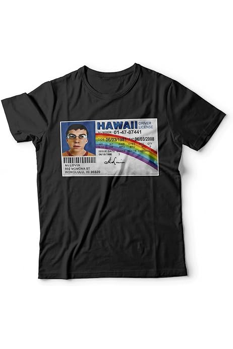 T-Shirt McLovin Friend Drivers Unisex Essential Gift for Men Boy Women  Family Girl Sleeve Multicoloured | Amazon.com