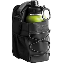 Sac Magnétique GymDrip Avec Porte-Bouteille - Pour Salle De Sport, Voyage - Noir - Garde Affaires Sûr