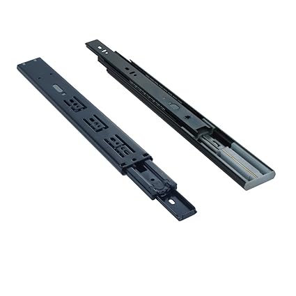 Black Heavy Duty 100lb Load Capacity Side Mount 1 Pair Vadania 20
