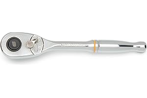 GEARWRENCH 1/4" Drive 90-Tooth Quick Release Teardrop Ratchet | 81014T