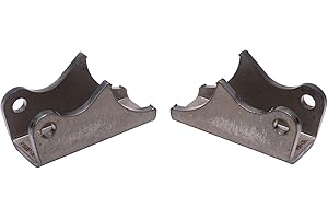 RuffStuff Specialties Paired Shock Bracket Axle Mount (Pair) (10 Degree Angled)