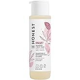 The Honest Company 2-in-1 Cleansing Shampoo Body Wash Gentle for Baby, Naturally Derived Tear-free, Hypoallergenic, Sweet Almond Nourish, 18 fl oz
