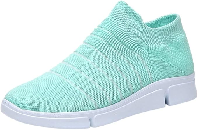 slip on running flat sneakers