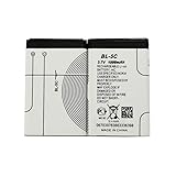 YMDJL BL-5C 3.7V Real Capacity 1000mAh Rechargeable