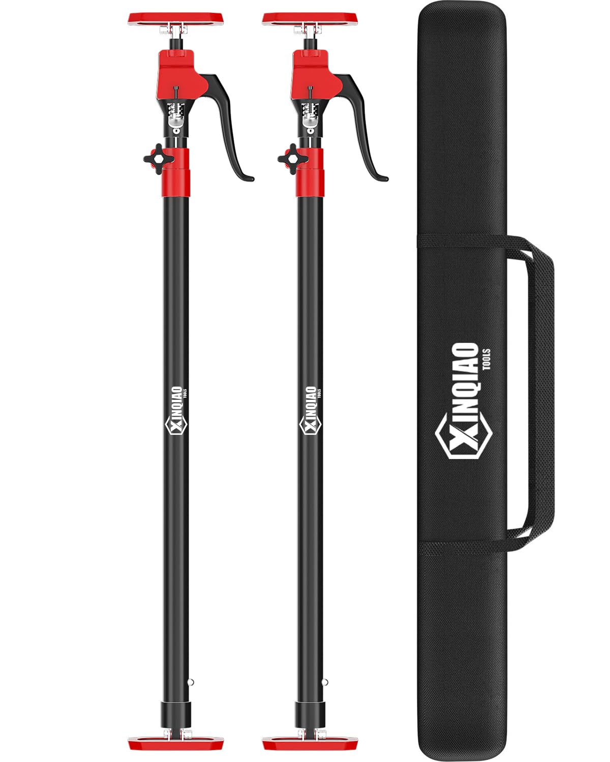 Photo 1 of XINQIAO Cabinet Jacks for Installing Cabinets, Heavy Duty Third Hand Tools Adjustable Support Pole from 49.2 in to 114.2 in, 2 PCS