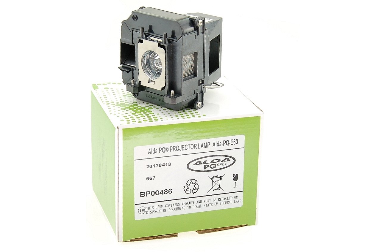 Alda PQ-Premium, Projector Lamp for EPSON EB-420 projectors, lamp with housing