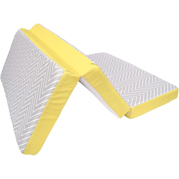 folding travel cot mattress 95 x 65