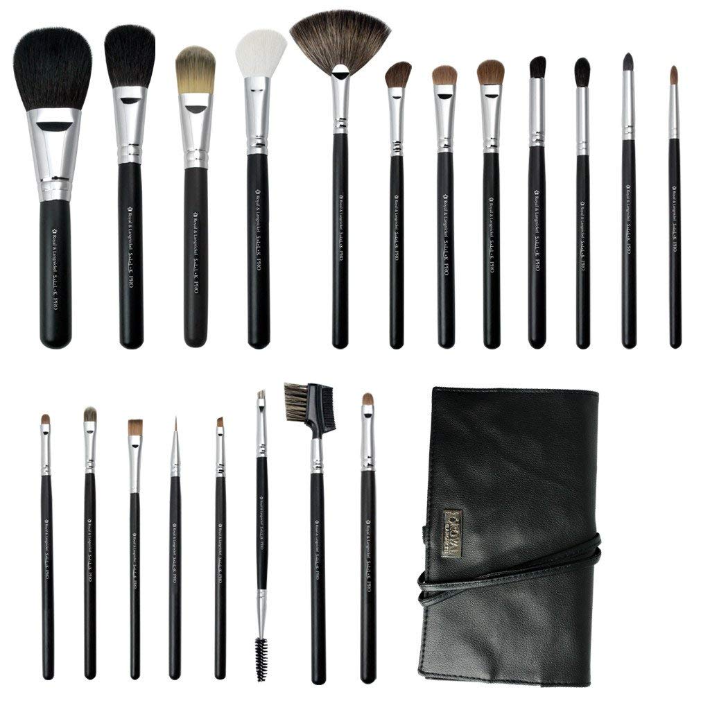 Royal & Langnickel Silk Pro 21-Piece Cosmetic Brush Set
