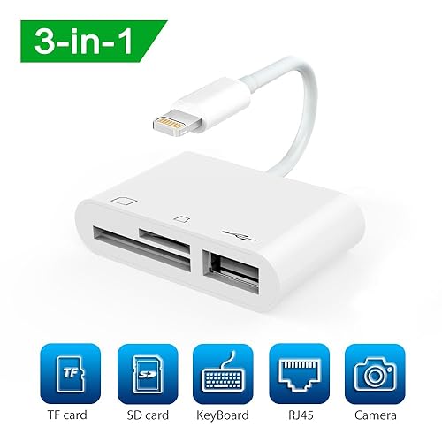 Apple Lightning to SD Card Camera Reader Amazon.co.uk Computers