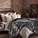 Chanasya Premium Wolf Faux Long Fur Throw Blanket - Soft, Fuzzy Throw Blanket - for Bed or Couch - 50