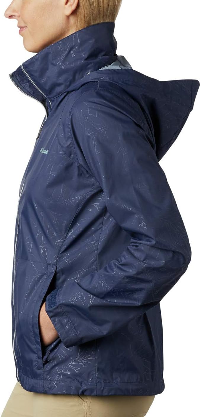 Columbia 哥伦比亚 Switchback Iii Printed 防水轻便可压缩 户外女式夹克 XS码2.8折.99 海淘转运到手约￥178